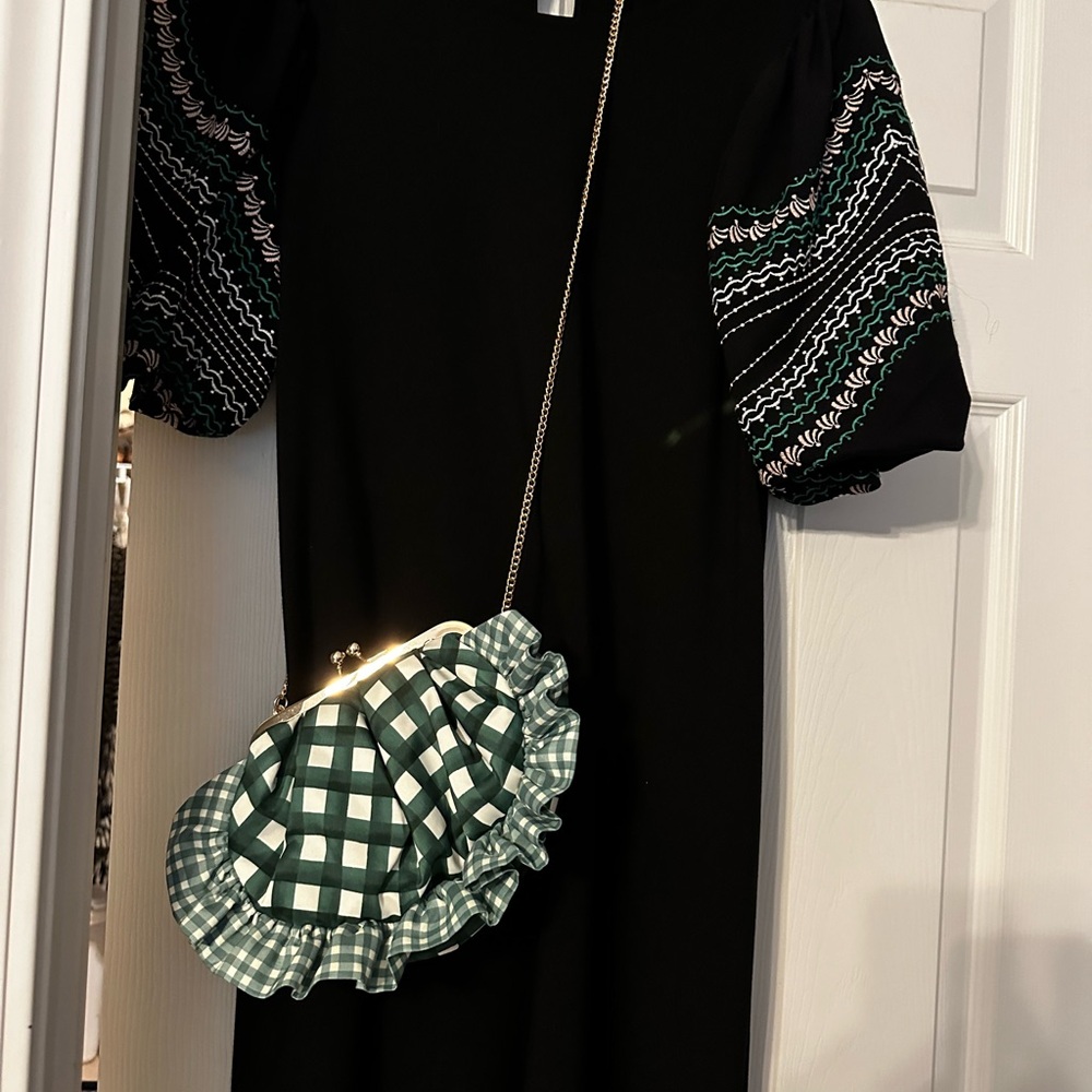 Ann Taylor Dress and matching clutch